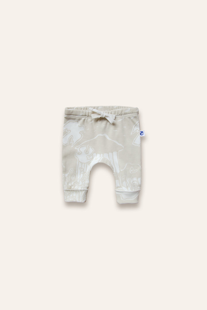 Pantalon bébé en coton Pima biologique - arbres