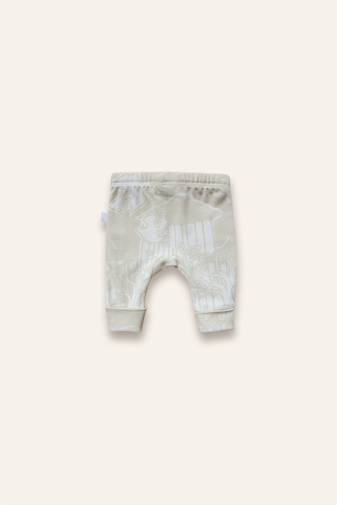 Pantalon bébé en coton Pima biologique - arbres