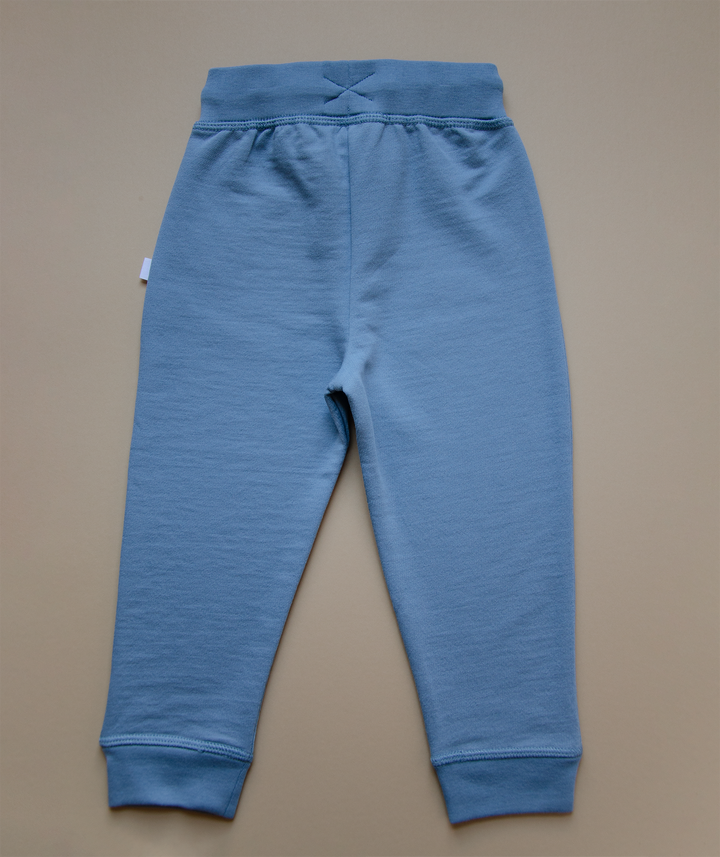 Organic Pima Cotton Sweatpants Bumblebee - Blue