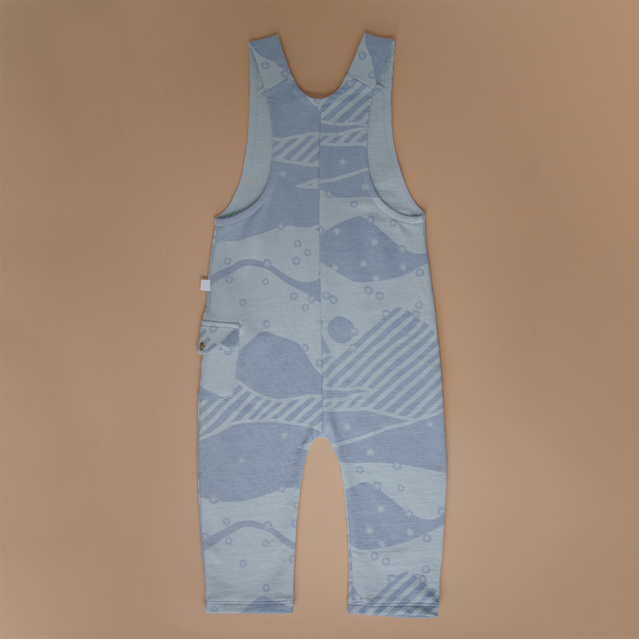Organic Overall Snowy Andes - Blue
