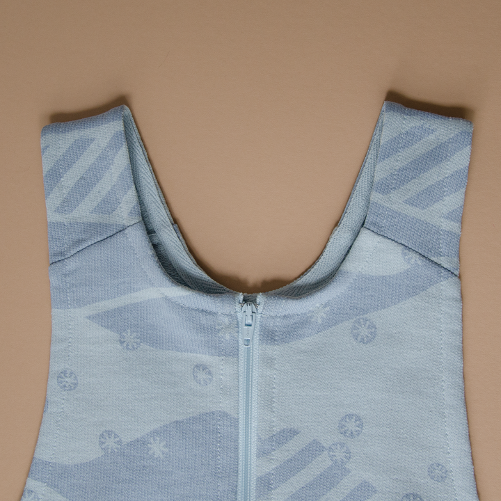Organic Overall Snowy Andes - Blue