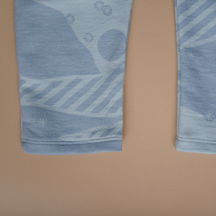 Organic Overall Snowy Andes - Blue