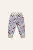 Ekologiska Sweatpants WINTER BERRIES