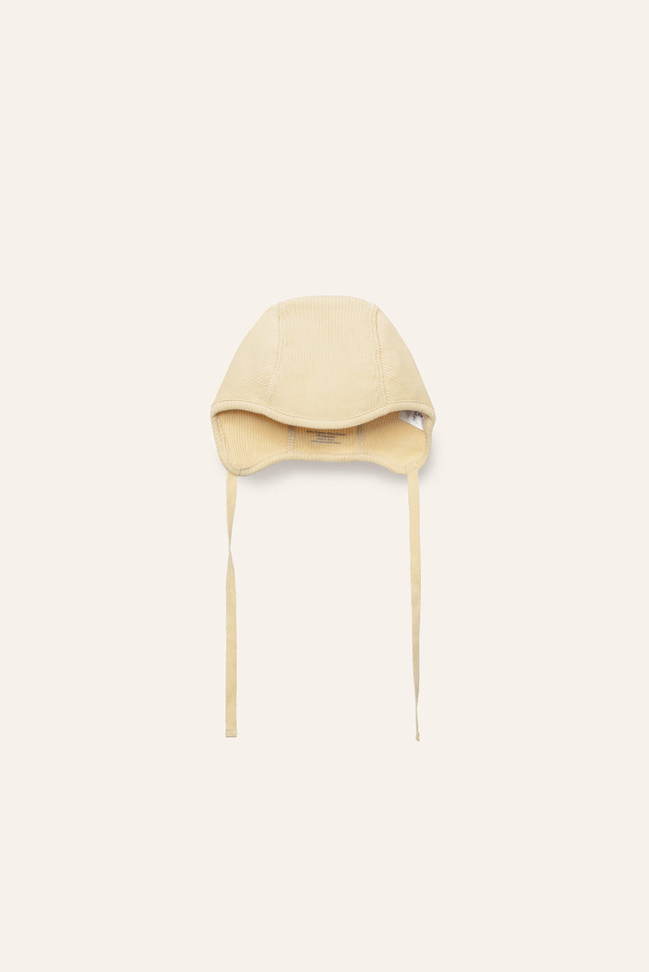 Casquette Organic Ribbed Helmet Cap LIGHTY YELLOW