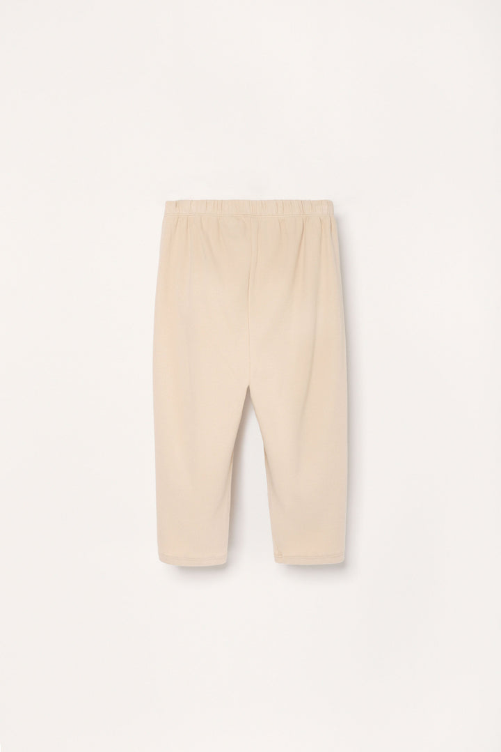 Pantalon d'intérieur sable côtelé