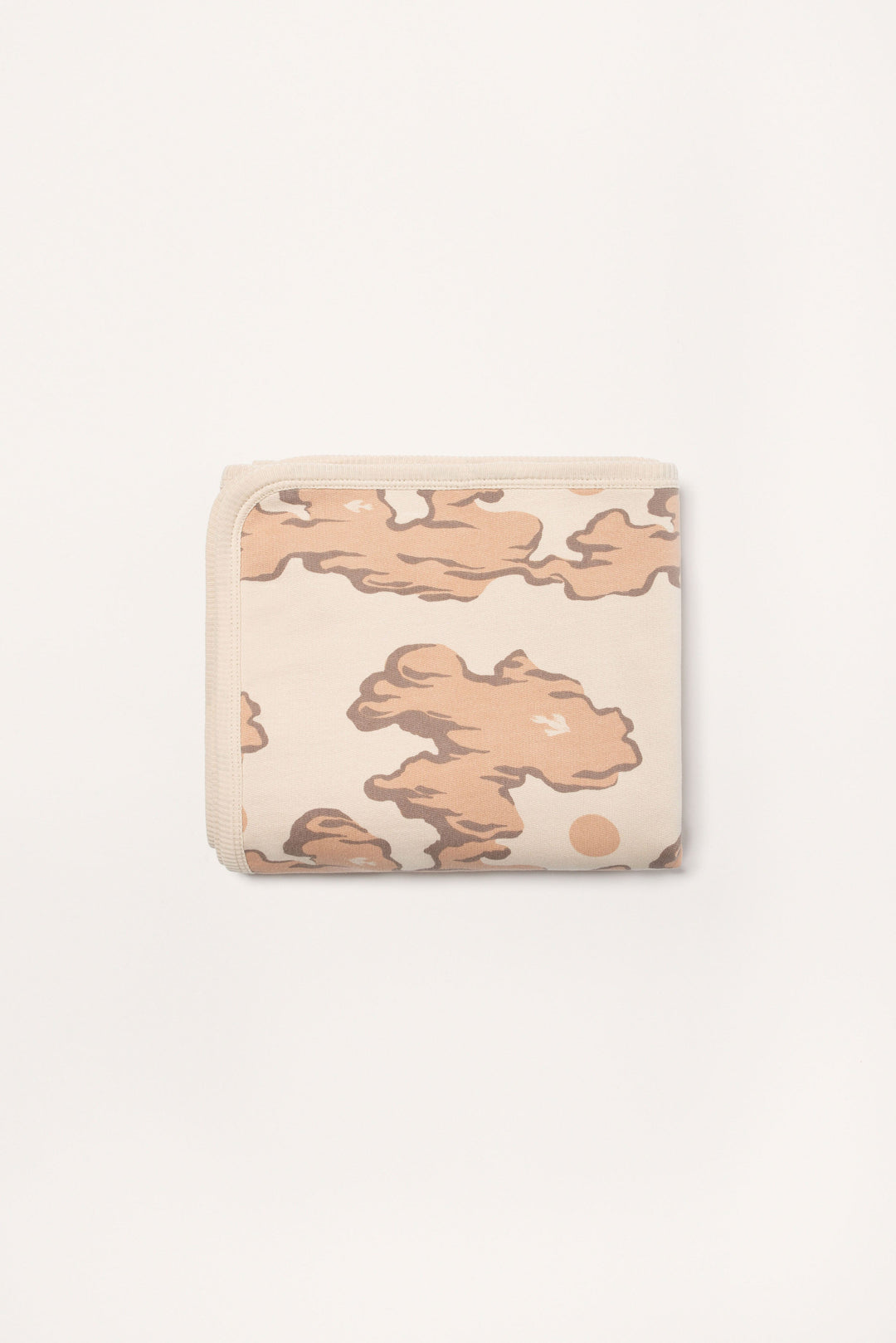 Couverture pour bébé avec des nuages roses